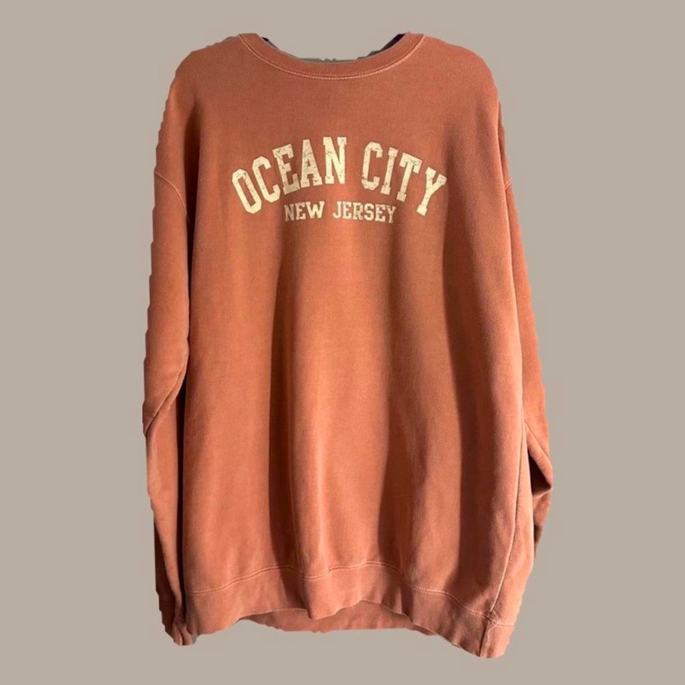 Rust Orange Sweater
